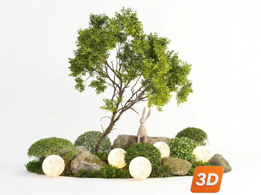 Mini Garden Skp Files 